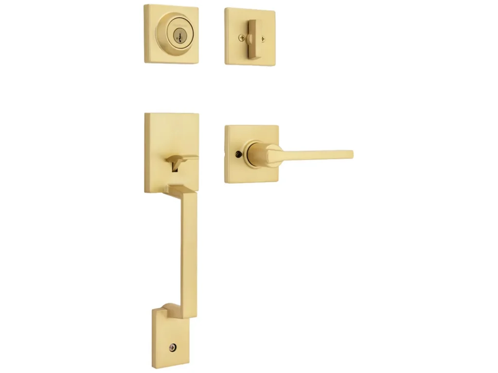 Handleset - Satin Brass