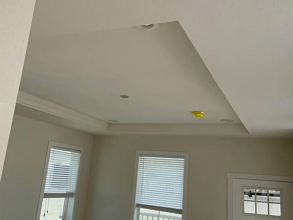 Coffered Ceiling with Molding