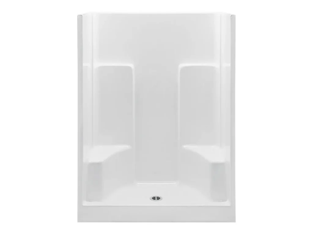60" Fiberglass Shower Stall