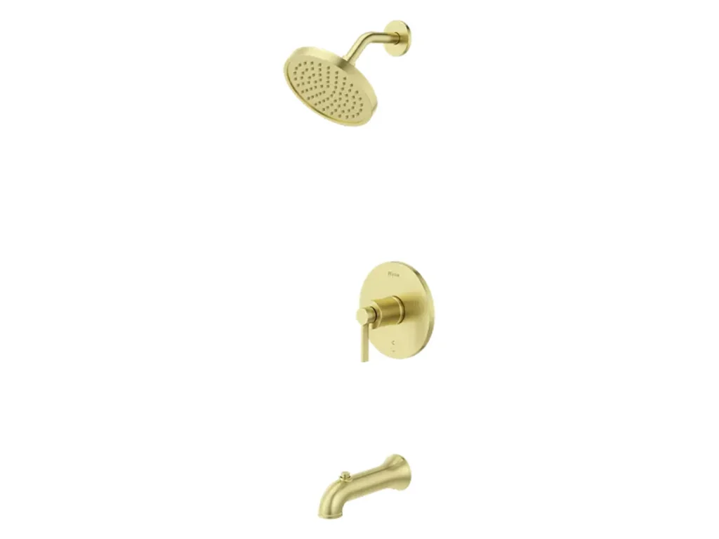 Havenridge 1-Handle Tub & Shower - Brushed Gold