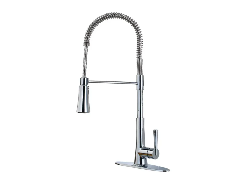 Zuri 1-Handle Pull-Down Kitchen Faucet - Polished Chrome